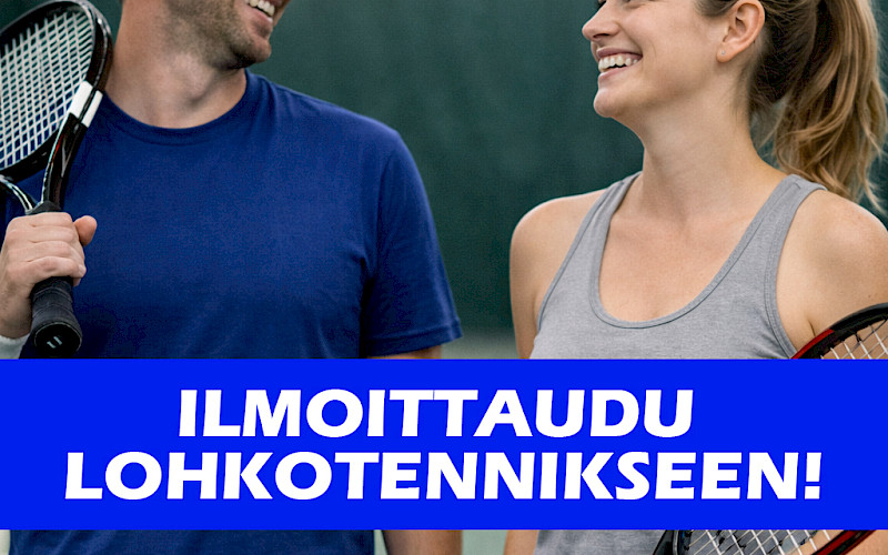 Lohkotennis - ilmoittaudu 10.10. mennessä